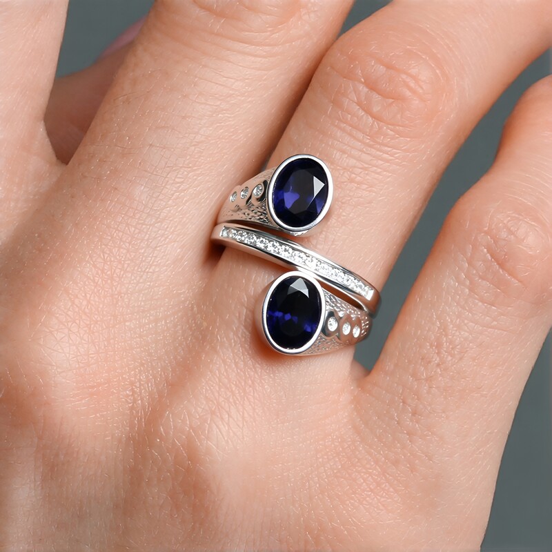 Mezezo Opal Silver Ring (de Melo Essence)