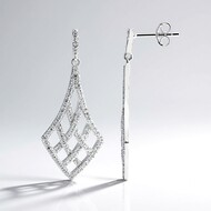 Orecchini in argento con Zircone