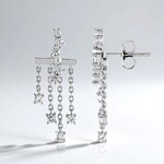 Orecchini in argento con Zircone
