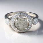 Anello in argento con Spectrolite