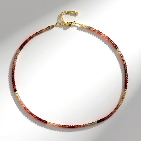 Collier en argent et Andésine