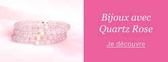 Bijoux avec Quartz Rose