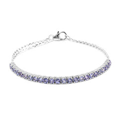 Tanzanite Silver Bracelet