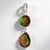 Ammolite Silver Pendant