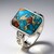 Anello in argento con Gemma