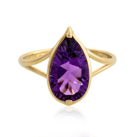 Anello in oro con Ametista (dagen)