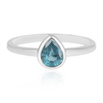 Petrol-Kyanit-Silberring