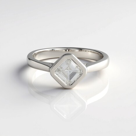 Anello in argento con Zircone
