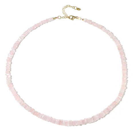 Collier en argent et Quartz rose