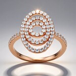 Anello in argento con Zircone (Adela Silber)