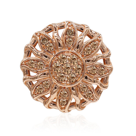 Pendentif en or et Diamant rose de France SI1 d'Argyle  (Annette)