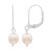 Zilveren oorbellen met zoetwater kweekparels (TPC)