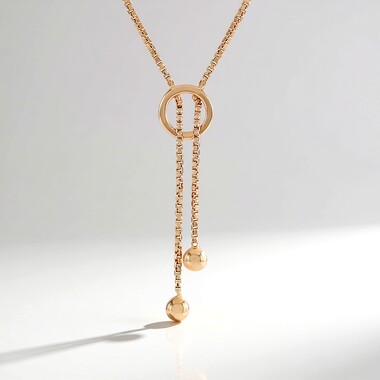 Silver Necklace (Adela Silber)