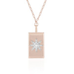 Zirkon-Silbercollier (Adela Silber)
