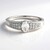 Anello in argento con Petalite