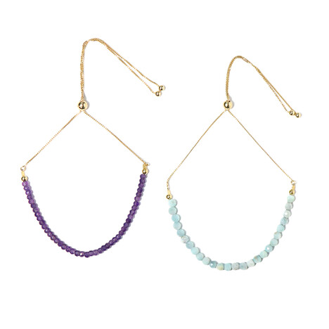 Bracciale in argento con Emimorfite