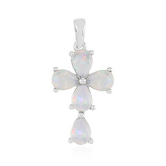 Welo Opal Silver Pendant