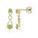 9K Capelinha Sphene Gold Earrings