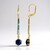 Orecchini in argento con Opale Blu (KM by Juwelo)