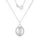 Collana in argento con Zircone (Adela Silber)