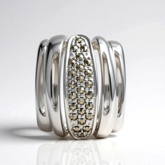 Ciondolo in argento con Marcassite (Annette classic)