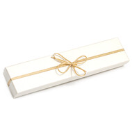 Geschenkbox weiß L
