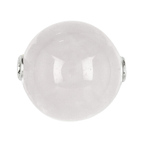 Ciondolo in argento con Selenite (MONOSONO COLLECTION)