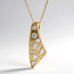 Collana in oro con Diamante SI1 (H) (CIRARI)
