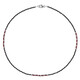 Collana in argento con Spinello Nero