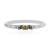 Anillo en plata con Diamante I3 amarillo
