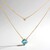 Collana in oro con Zircone Ratanakiri (de Melo Gold)