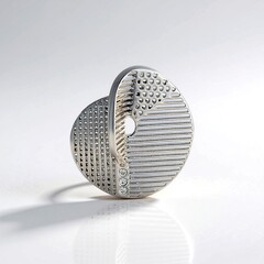 Ciondolo in argento con Zircone (MONOSONO COLLECTION)