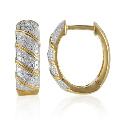 I3 (I) Diamant-Silberohrringe