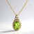 Collana in argento con Peridoto della Birmania