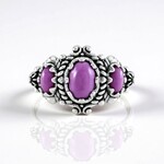 Bague en argent et Phosphosidérite (Desert Chic)
