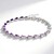 Bracciale in argento con Topazio Bianco