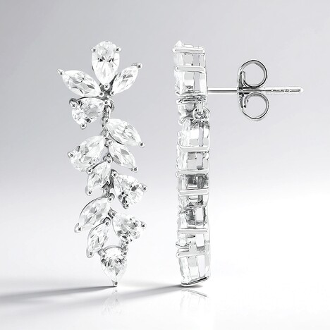 Orecchini in argento con Zircone (de Melo Essence)