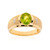 14K Dashihe Peridot Gold Ring (CIRARI)