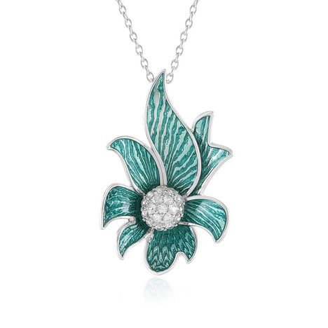 Collana in argento con Zircone