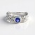 Anello in argento con Tanzanite (de Melo Essence)