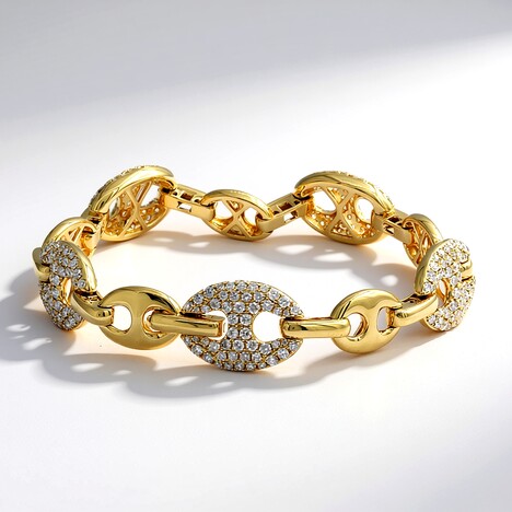 Bracciale in oro con Diamante I1 (H) (CIRARI)