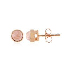 Pendientes en plata con Morganita