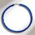 Collana in argento con Agata Blu