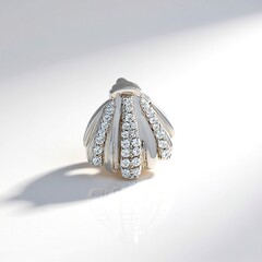 Ciondolo in argento con Zircone