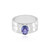 Bague en argent et Tanzanite
