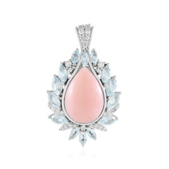 Ciondolo in argento con Opale Rosa (de Melo Essence)