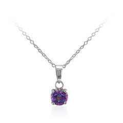Mystic Topaz Silver Necklace