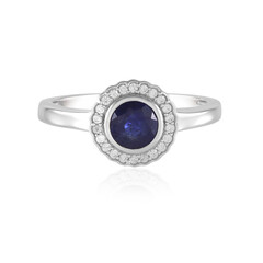 Madagascar Blue Sapphire Silver Ring