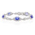 Bracciale in oro con Tanzanite AAA (de Melo)