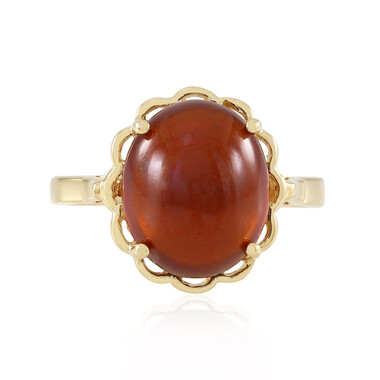 Bague en argent et Grenat Hessonite